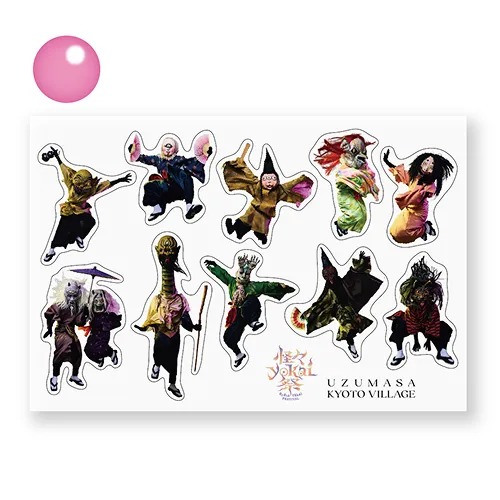 YOKAI 클리어 데코 스티커